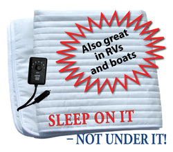 RV/Truck Bunk Warmers 12V Warming Pad with 7 Adjustable Settings